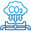 Greenhouse Gases Climate Solution Technology Icon