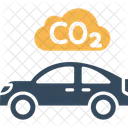 탄소 자동차  아이콘