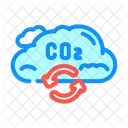 Cycle Carbon Capture Icon