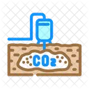 Storage Carbon Capture Icon