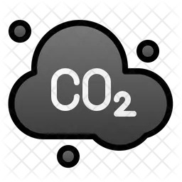 Carbon dioxide  Icon
