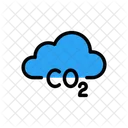 Co Carbondioxide Cloud Icon