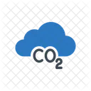 Co Carbondioxide Cloud Icon