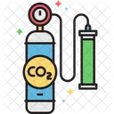 Carbon Dioxide  Icon