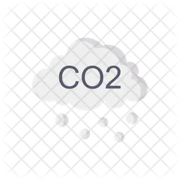 Carbon Dioxide  Icon