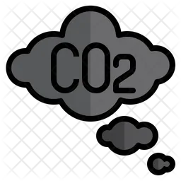 Carbon Dioxide  Icon