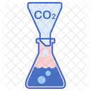 Carbon Dioxide Co Extraction Co Icon