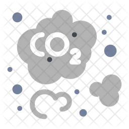 Carbon Dioxide  Icon