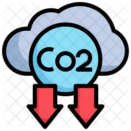 Carbon Dioxide  Icon