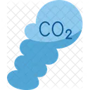 Carbon Dioxide  Icon