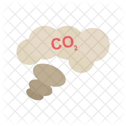 Carbon dioxide  Icon