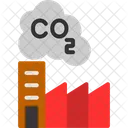 Carbon Dioxide Cloud Co Icon