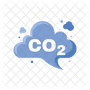 Carbon dioxide  Icône