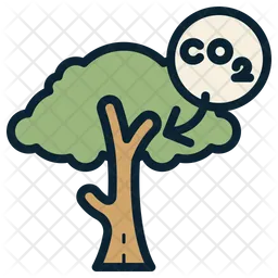 Carbon Dioxide  Icon