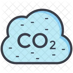 Carbon Dioxide Formula  Icon