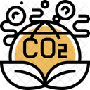 Carbon Dioxide Gas  Icon