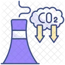 Carbon dioxide  Icon