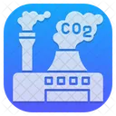 Carbon Dioxide Pollution Co 2 Icon