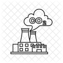 Carbon Dioxide  Icon