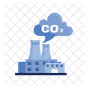 Carbon Dioxide  Icon