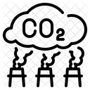 Carbon Dioxide  Icon