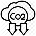 Carbon Dioxide  Icon