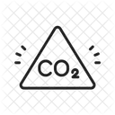 Carbon Dioxide  Icon