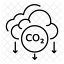 Carbon Dioxide  Icon
