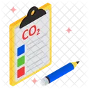 Carbon Dioxide Report  Icon