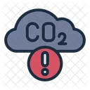 Carbon emission  Icon