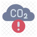 Carbon Emission Pollution Environment Icon