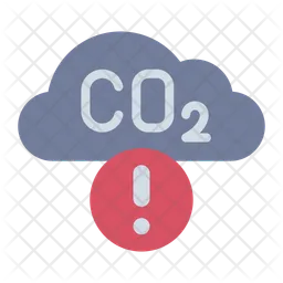 Carbon emission  Icon