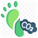 Carbon Footprint  아이콘