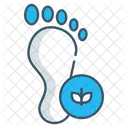 Carbon Footprint Icon