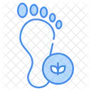 Carbon Footprint Icon
