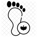 Carbon Footprint Icon