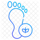 Carbon Footprint Icon