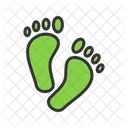 Carbon Footprint Carbon Dioxide Climate Change Icon