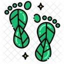 Carbon Footprint  Icon