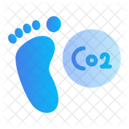 Carbon Footprint  Icon