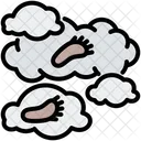 Carbon Footprint Footprint Climate Icon