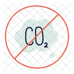 Carbon free  Icon
