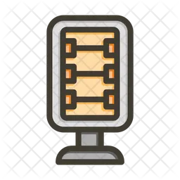 Carbon heater  Icon