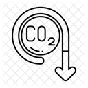 Carbon Pollution Dioxide Icon