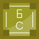 Carbon Atomic Number Nonmetal Icon