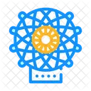 Carbon Fiber Weaving Icon