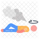 Carbon monoxide poisoning  Icon