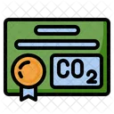 Carbon Permit Icon