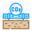 Transportation Carbon Capture Icon