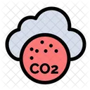 이산화탄소  아이콘